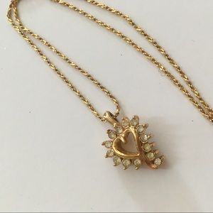 Premier USA Golden heart Necklace